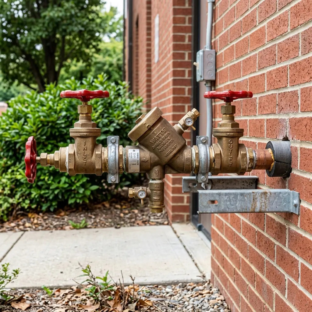 Backflow Prevention Plumber in Bisbee, ND